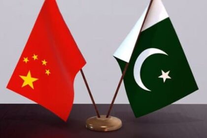 China Pakistan Flags