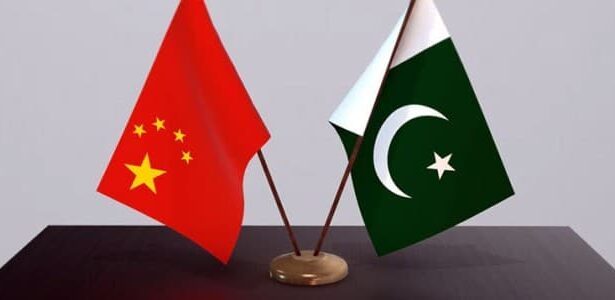 China Pakistan Flags